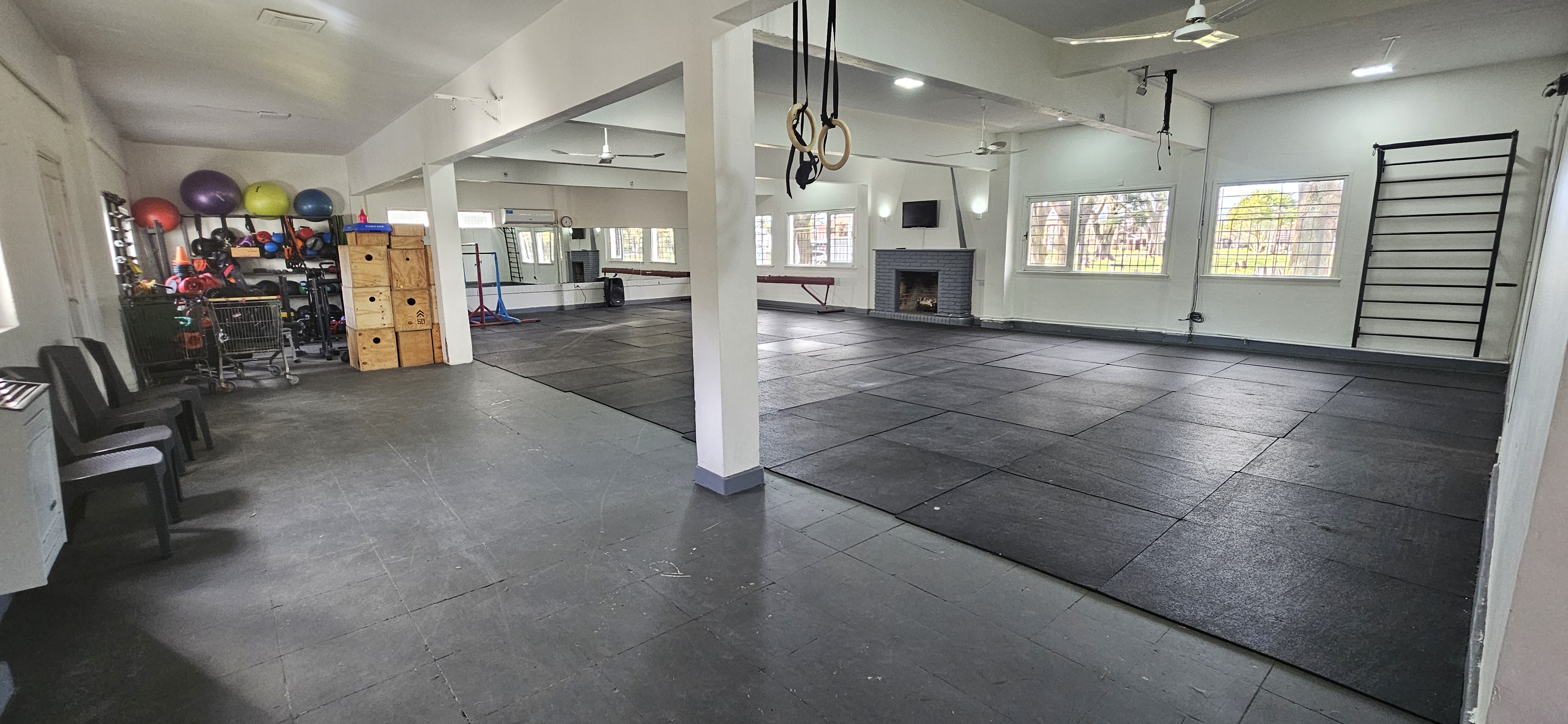 Instalaciones del gimnasio de ALMA Mar del Plata